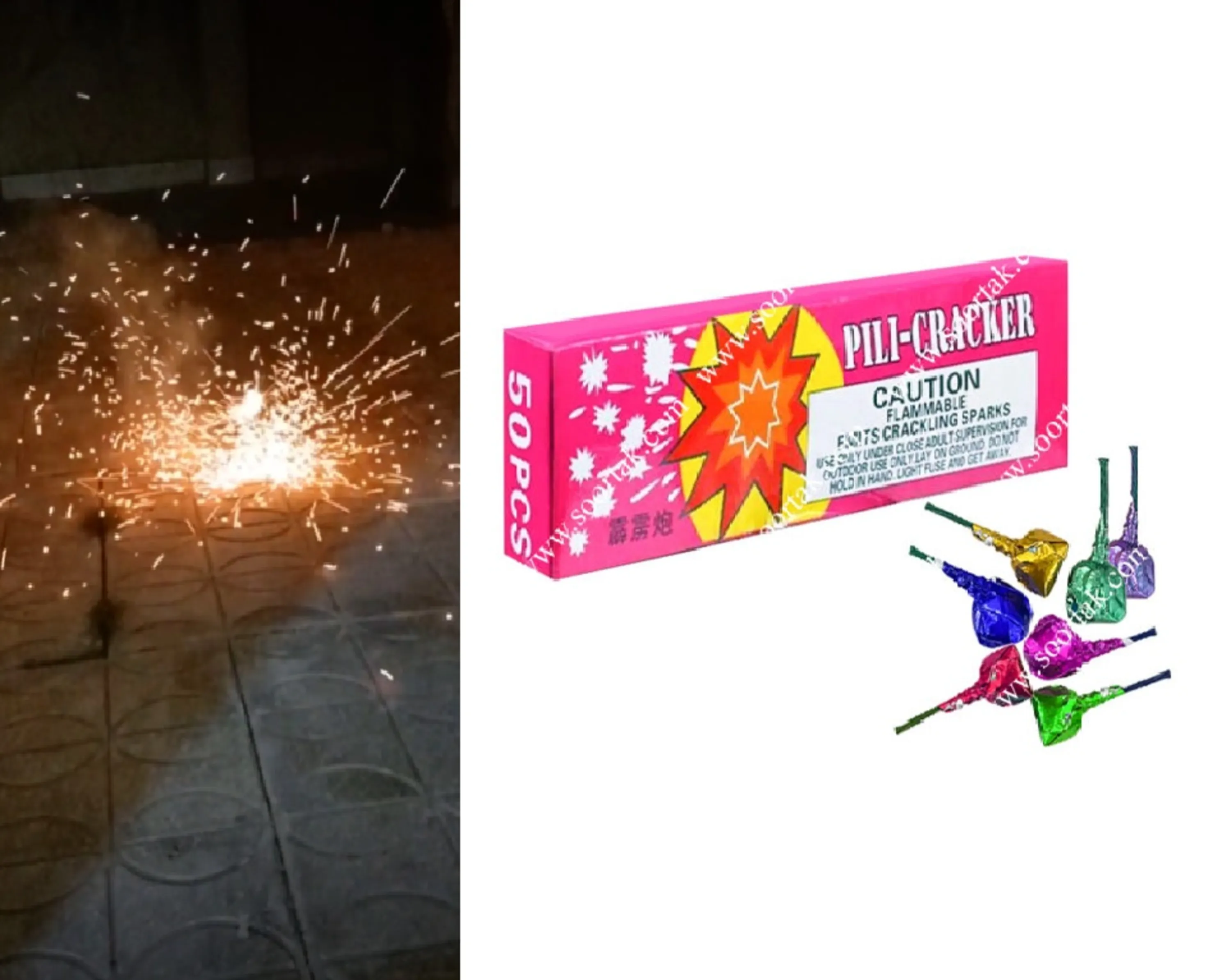 ترقه شکلاتی اصلی