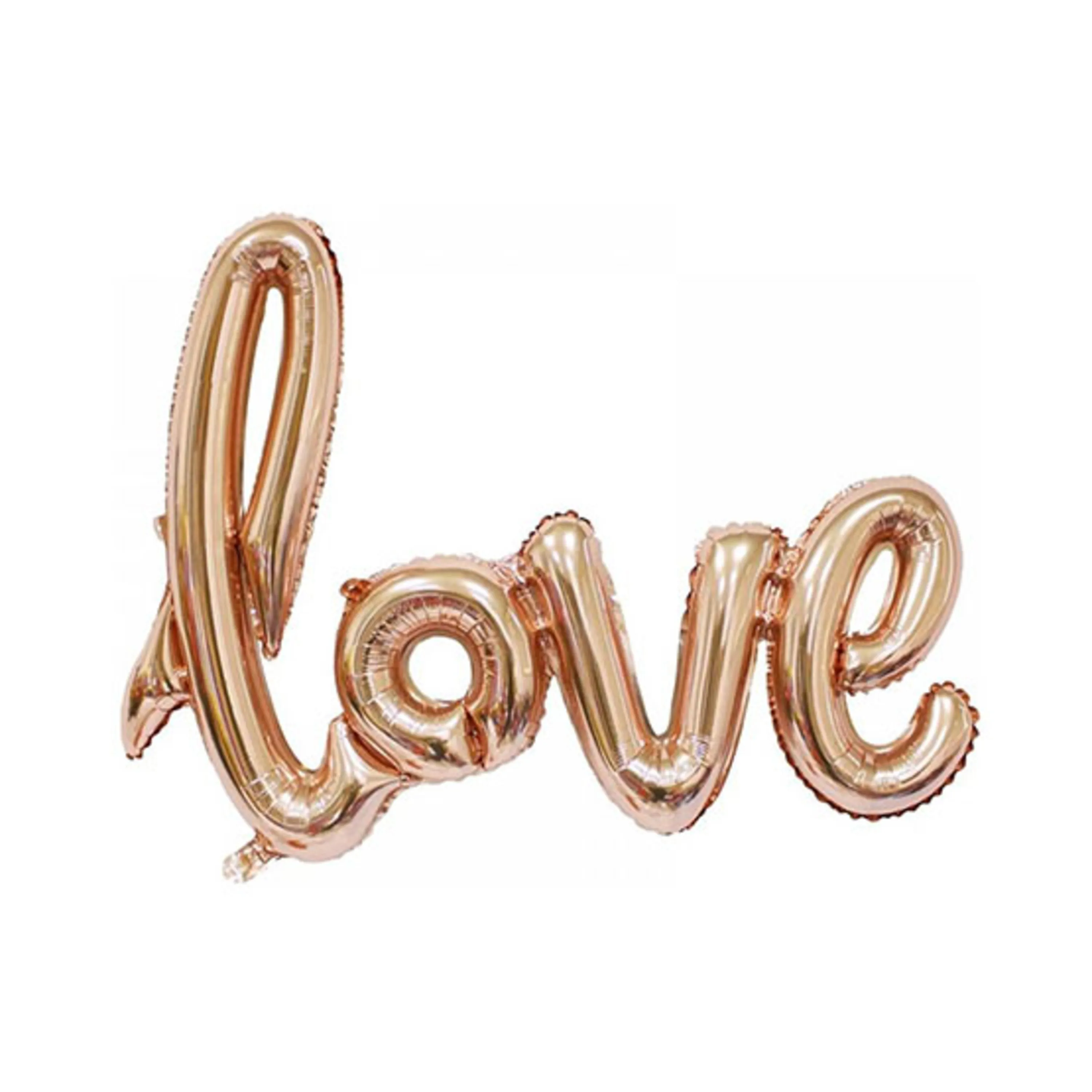 بادکنک رز گلد بادکنک طرح لاو رز گلد